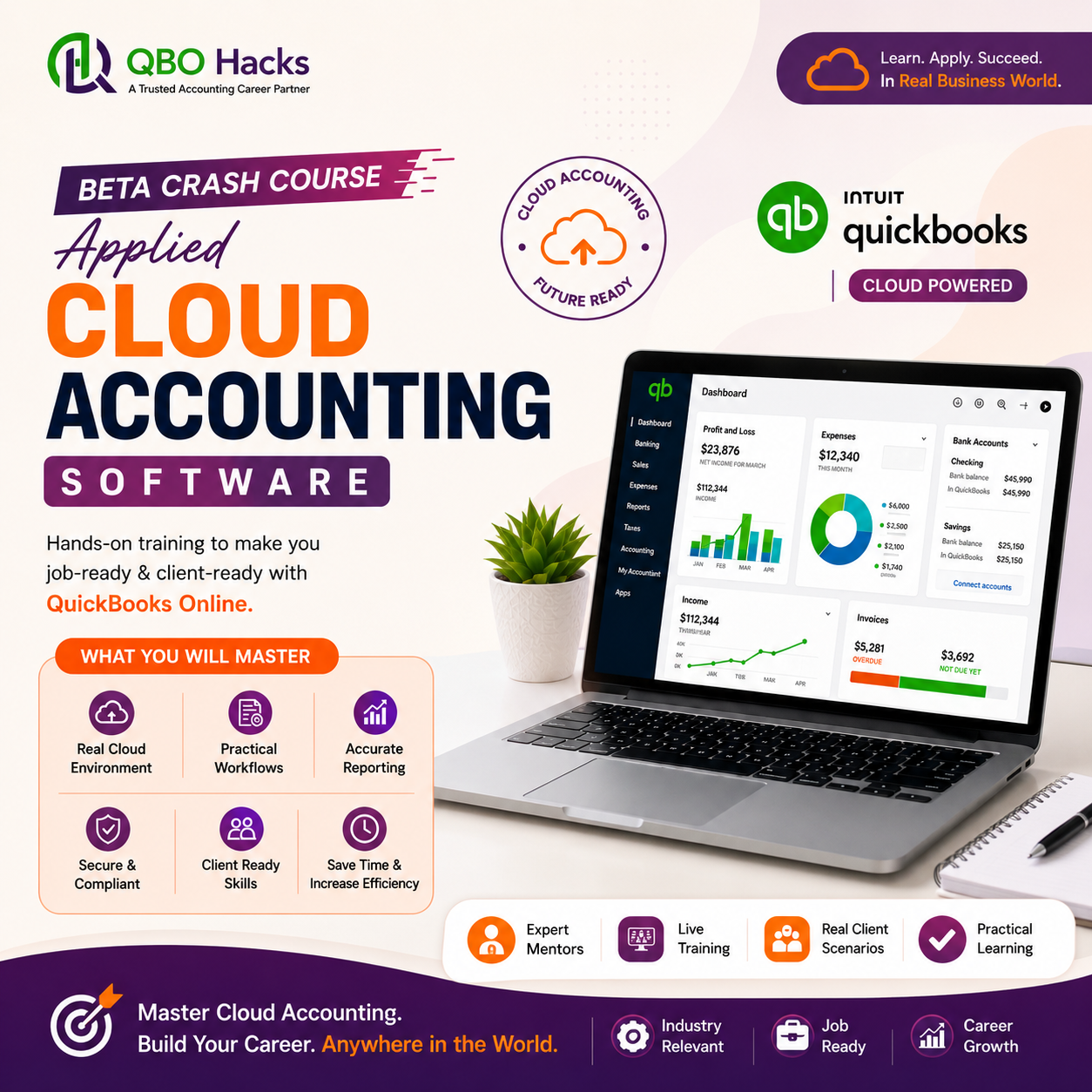 Applied Cloud Accounting Software (Beta Crash Course)